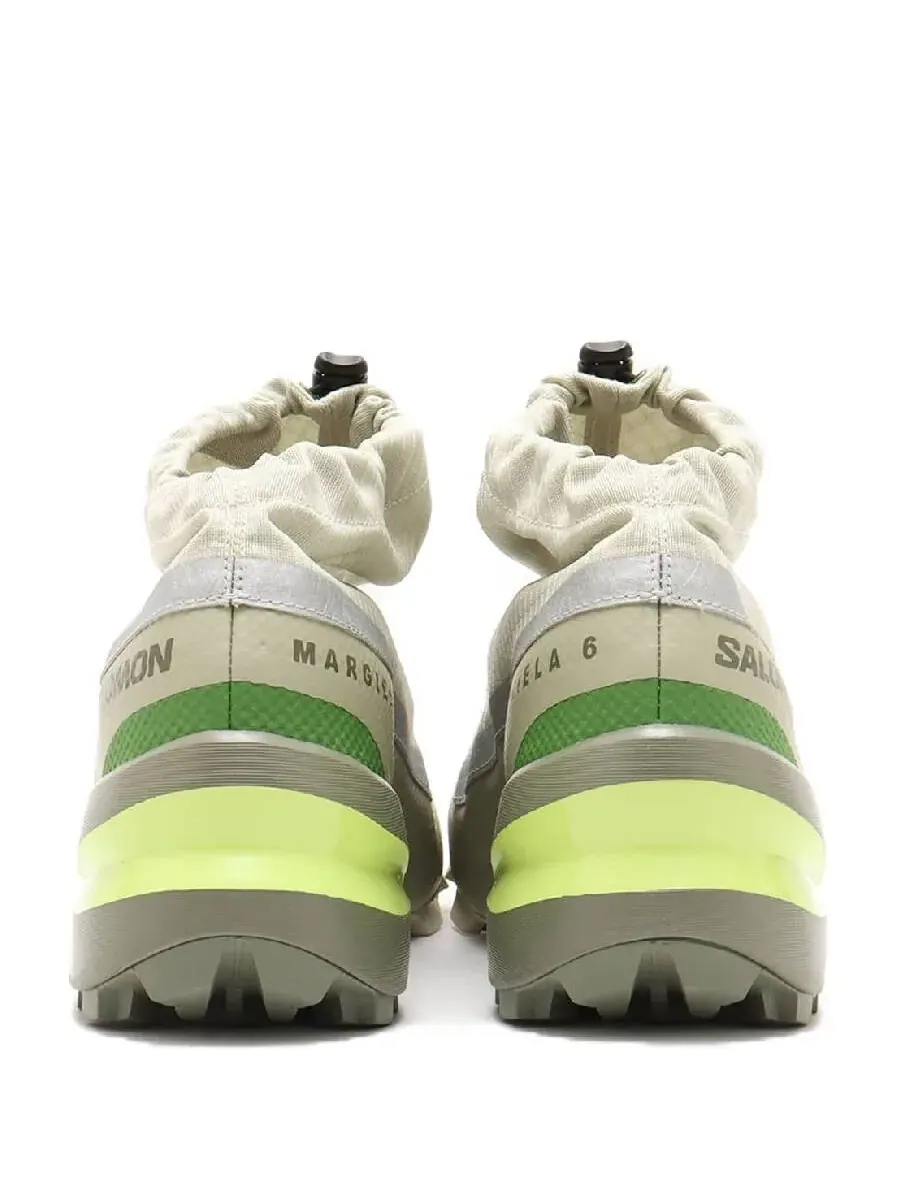 Кроссовки Mm6 X Salomon Cross Low с текстурой — изображение 4 из 4, серебряный