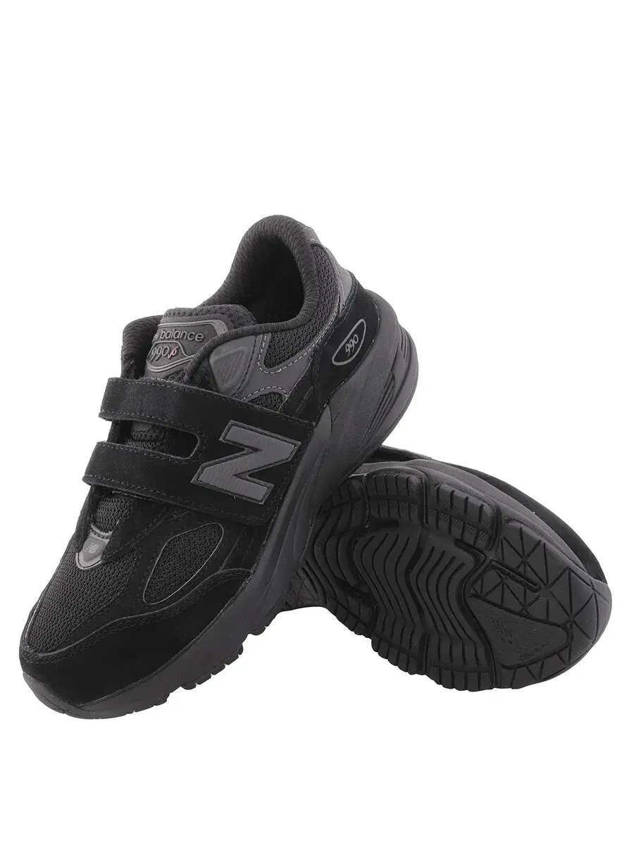 Детские кроссовки New Balance 990 на липучке — изображение 2 из 4, черный