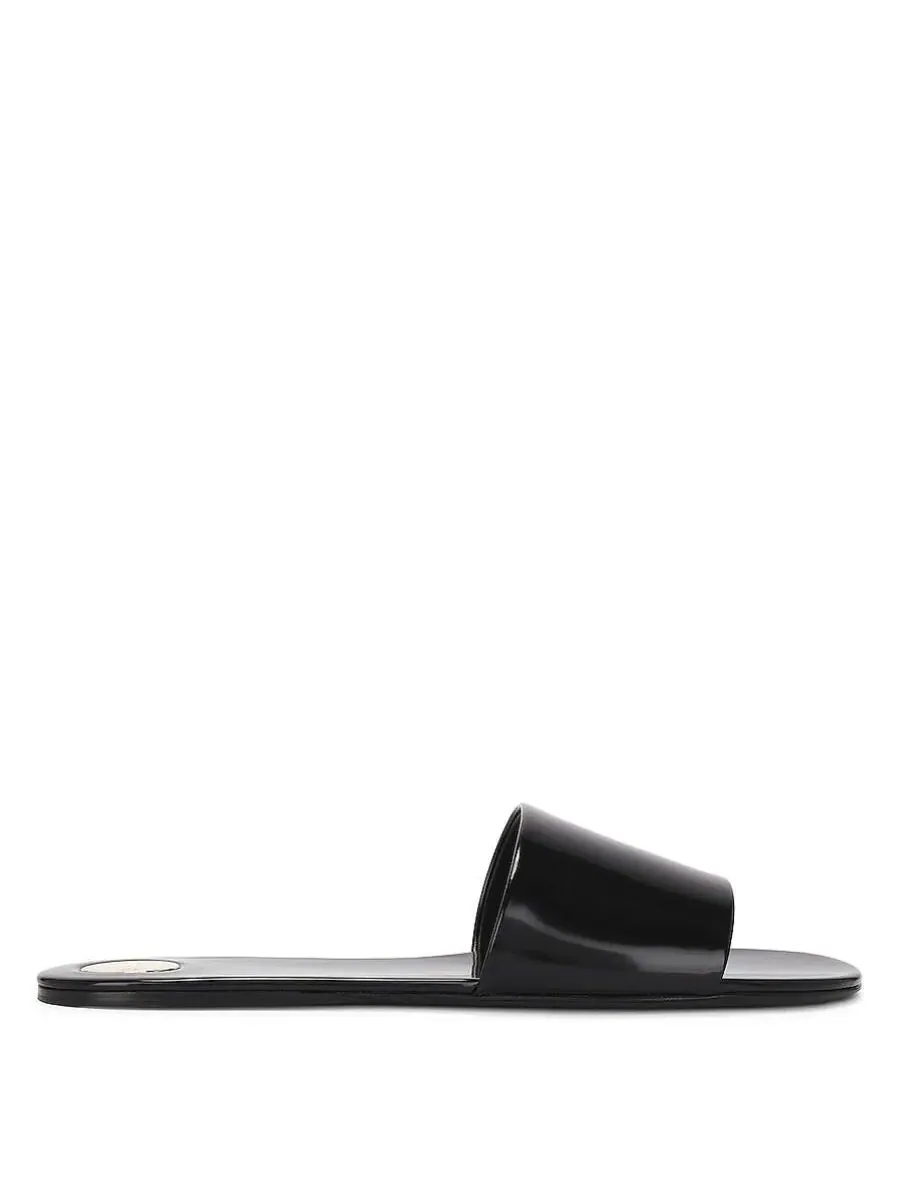 Сандалии Saint Laurent Carlyle из лакированной кожи