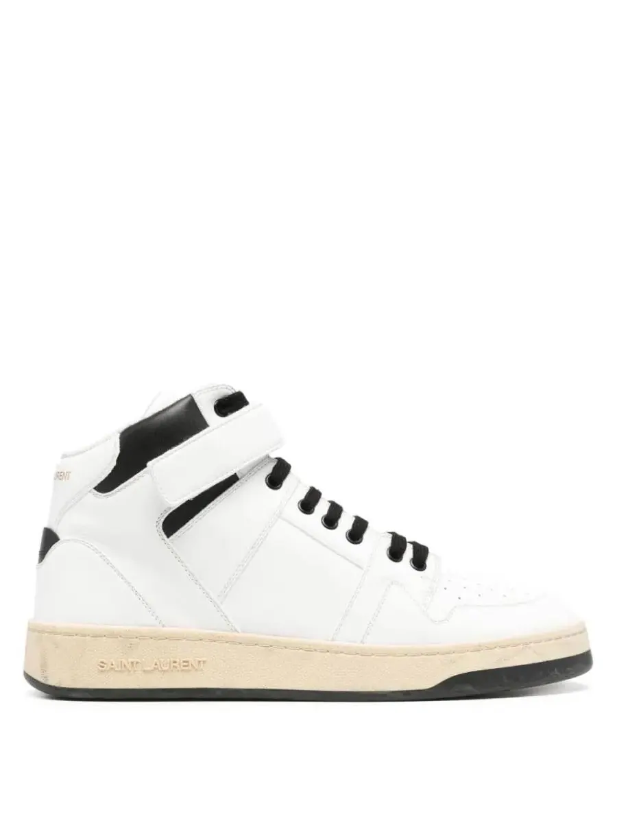 Высокие кроссовки Saint Laurent Lax