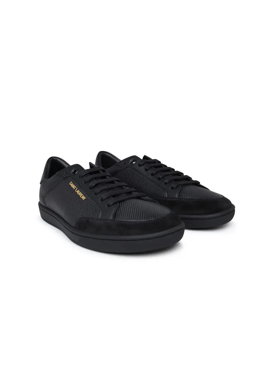 Мужские кроссовки Saint Laurent Court Classic низкие — изображение 2 из 2, черный