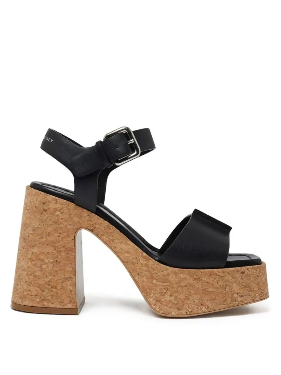 Босоножки на пробковой платформе Stella McCartney Skyla