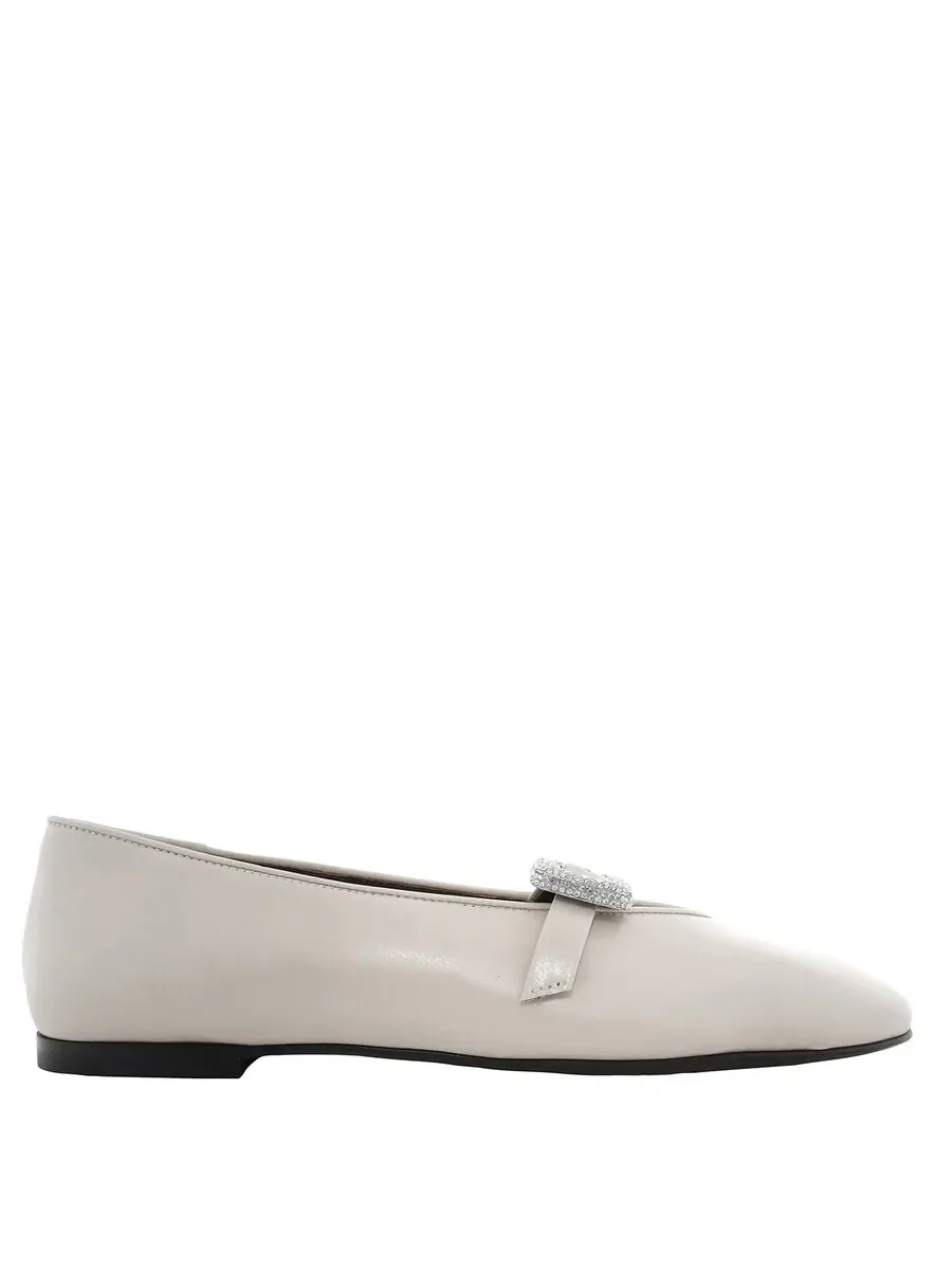 Балетки Giuseppe Zanotti Amanda — серый