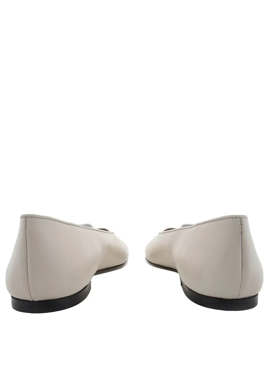 Балетки Giuseppe Zanotti Amanda — изображение 4 из 4, серый