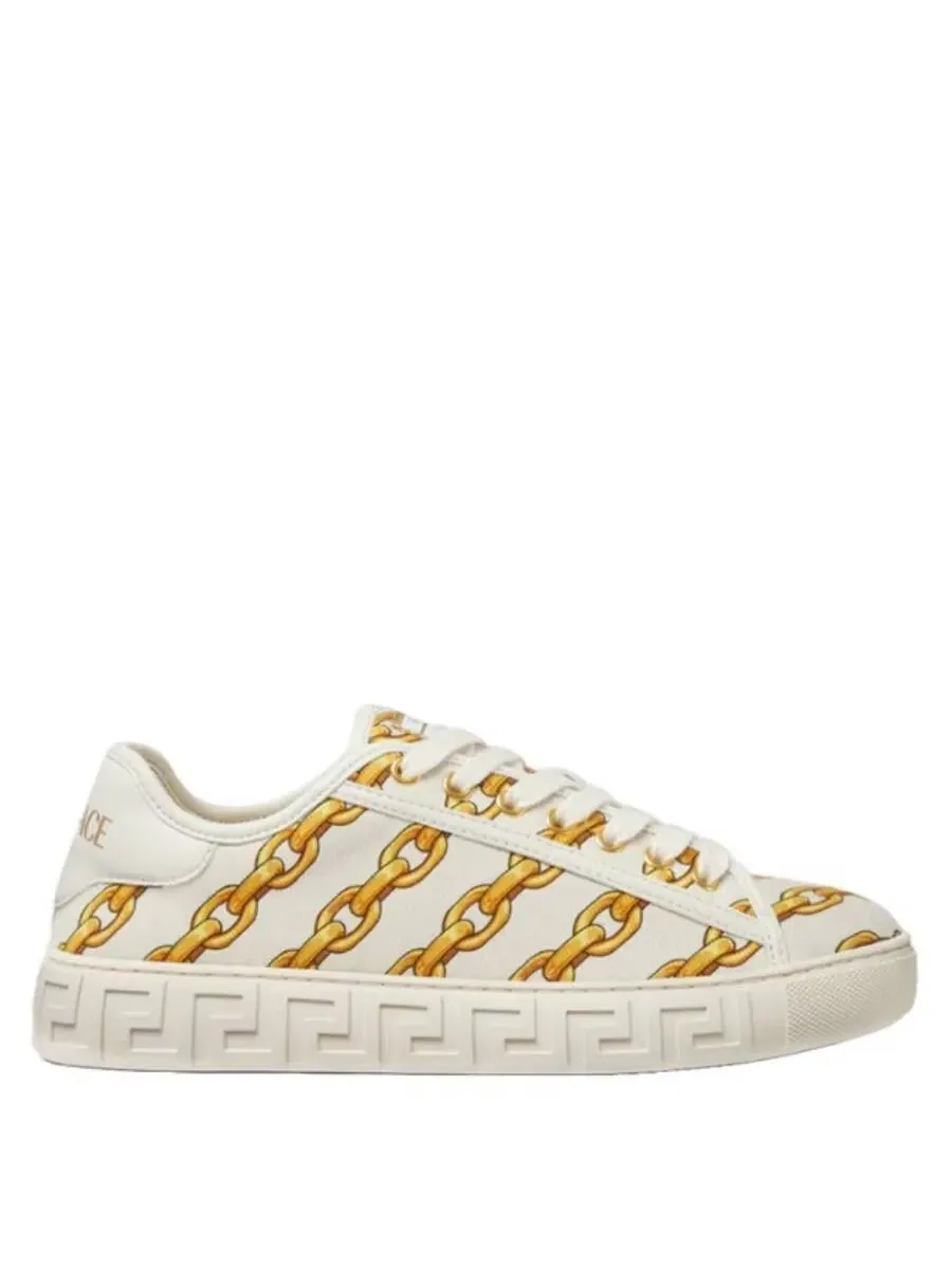 Кроссовки Versace Chain Stripes Greca