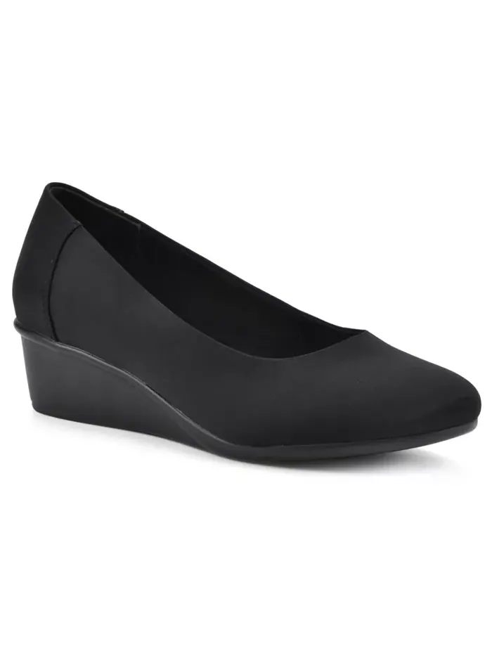 Женские балетки Boldness на платформе Cliffs by White Mountain — черный