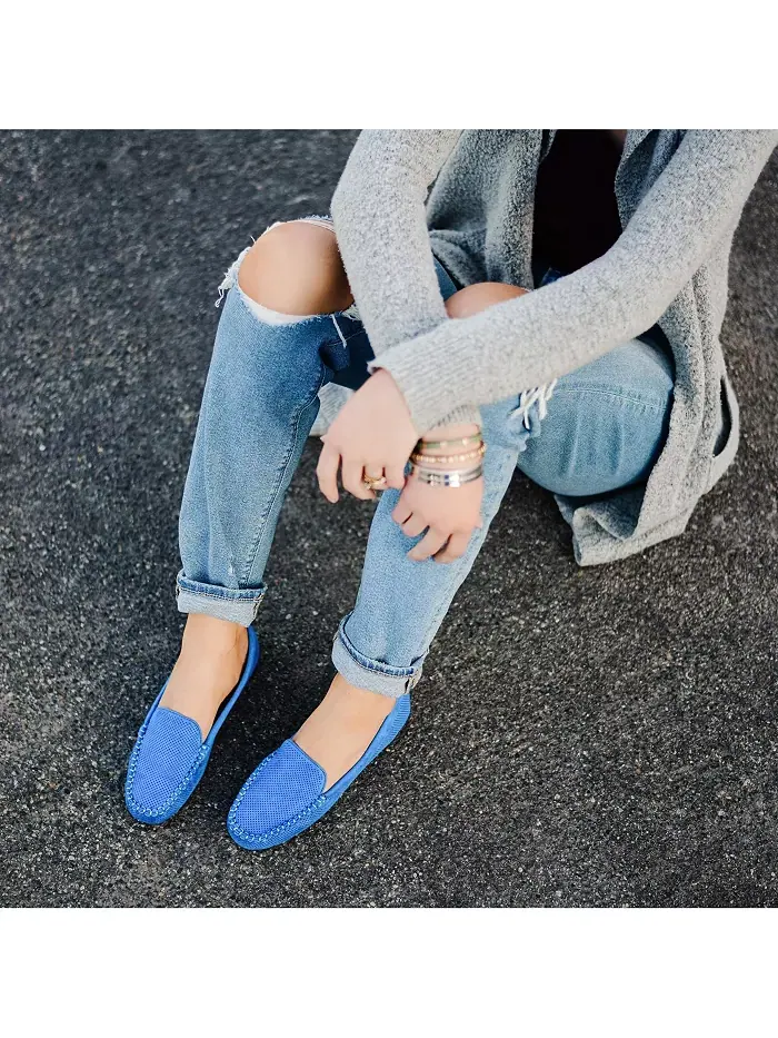 Женские перфорированные лоферы Halsey Journee Collection — изображение 7 из 7, черный