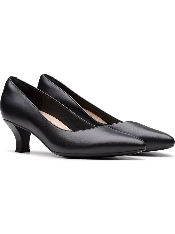 Туфли-лодочки женские Clarks Kepley Vine, острый носок — изображение 5 из 8, черный