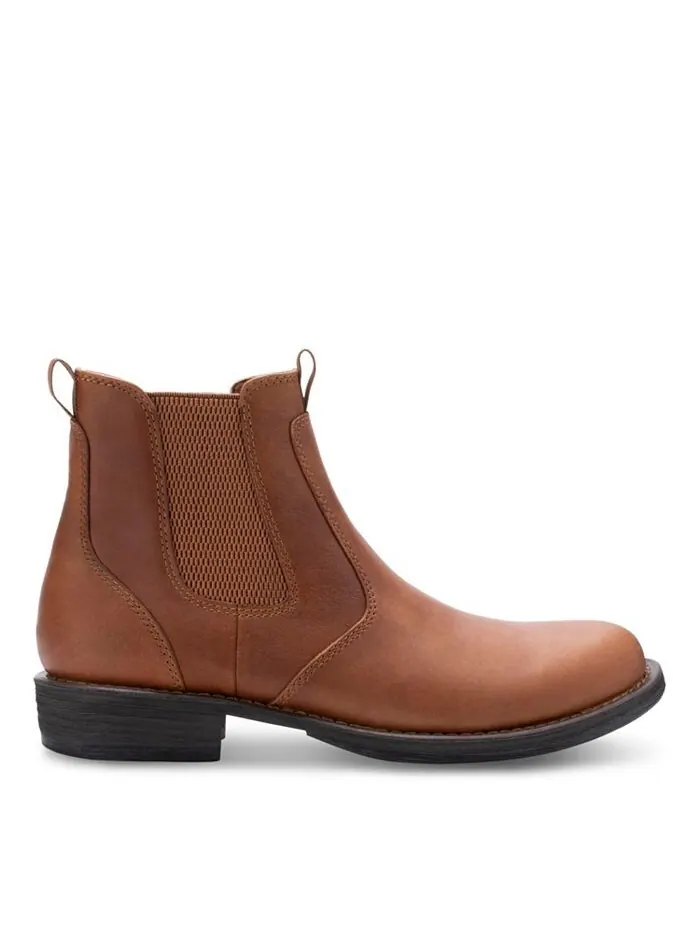 Мужские повседневные двойные ботинки челси без шнуровки Eastland Shoe — изображение 2 из 3, коричневый