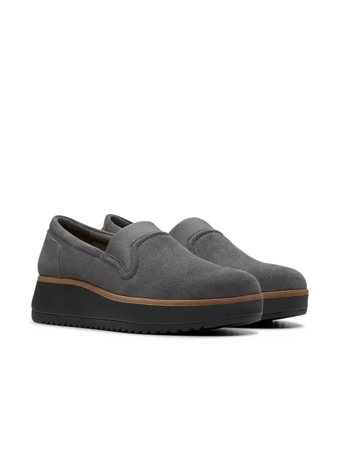Туфли женские Clarks Zylah Sky Shoes — изображение 5 из 7, темный серый