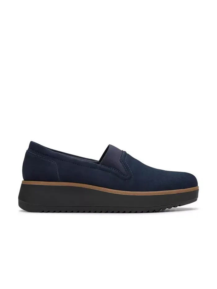 Туфли женские Clarks Zylah Sky Shoes — изображение 2 из 7, темно-синий