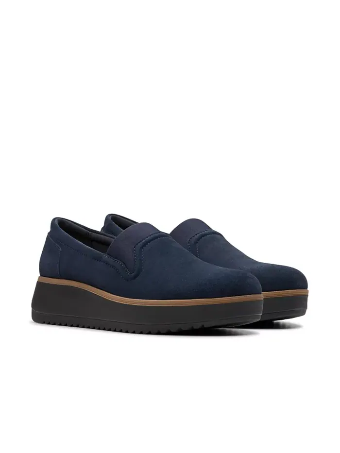 Туфли женские Clarks Zylah Sky Shoes — изображение 5 из 7, темно-синий