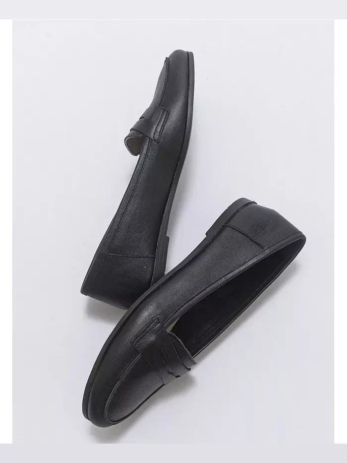 Лоферы Dorothy из кожи Forever & Always Shoes — изображение 4 из 4, черный