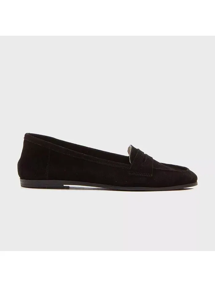 Лоферы Dorothy из кожи Forever & Always Shoes — изображение 2 из 6, черный
