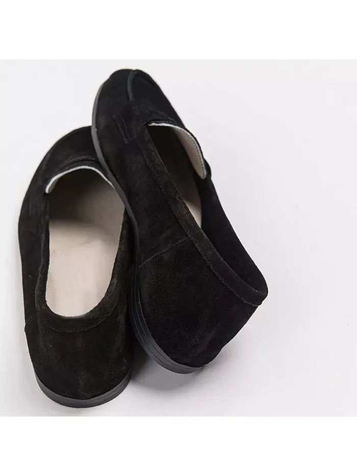 Лоферы Dorothy из кожи Forever & Always Shoes — изображение 4 из 6, черный