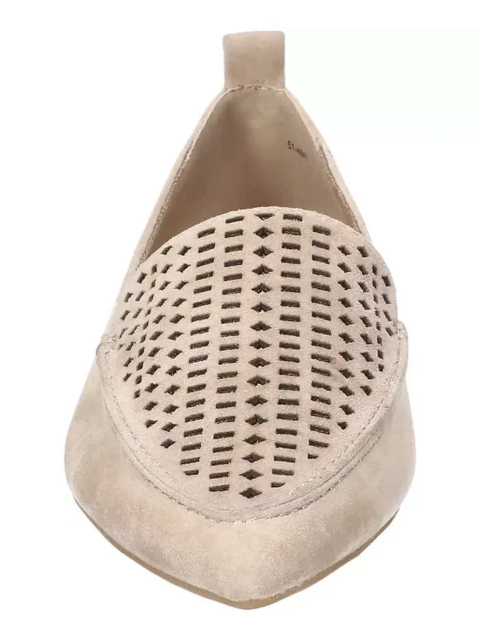 Женские балетки Alessi Perf с острым носком Bella Vita — изображение 3 из 7, коричневый/бежевый