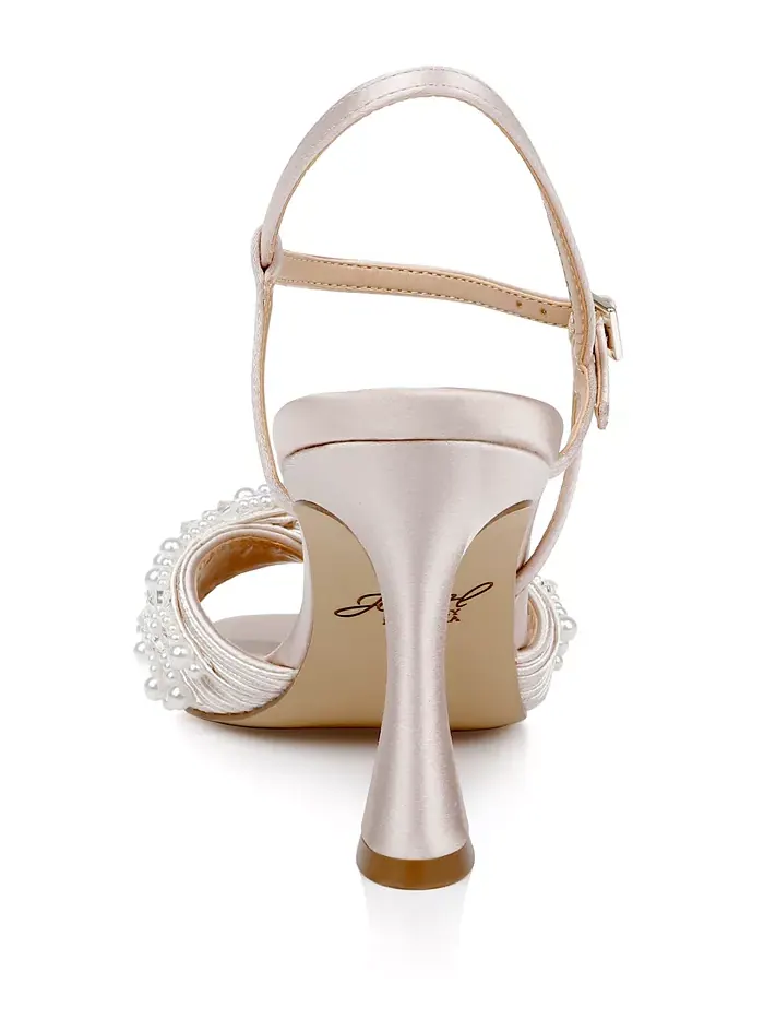 Женские сандалии Fanny Dress Jewel Badgley Mischka — изображение 3 из 5, шампань