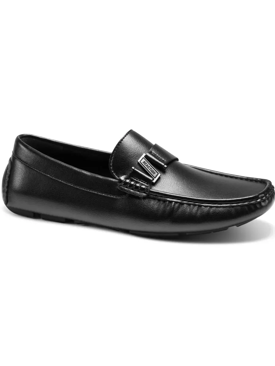 Kenneth Cole Reaction Мужские мокасины Stan Driving Loafers — изображение 1 из 5, черный