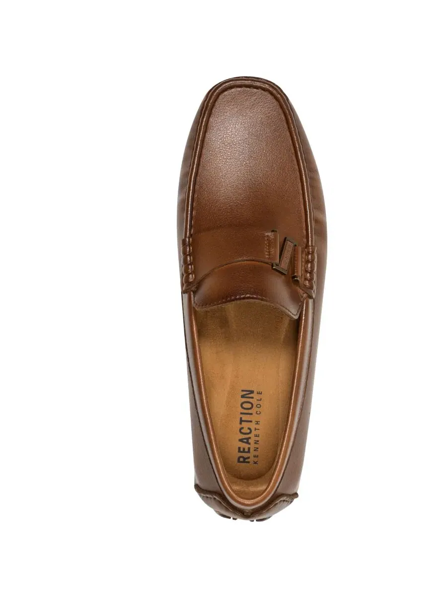 Kenneth Cole Reaction Мужские мокасины Stan Driving Loafers — изображение 4 из 5, коричневый