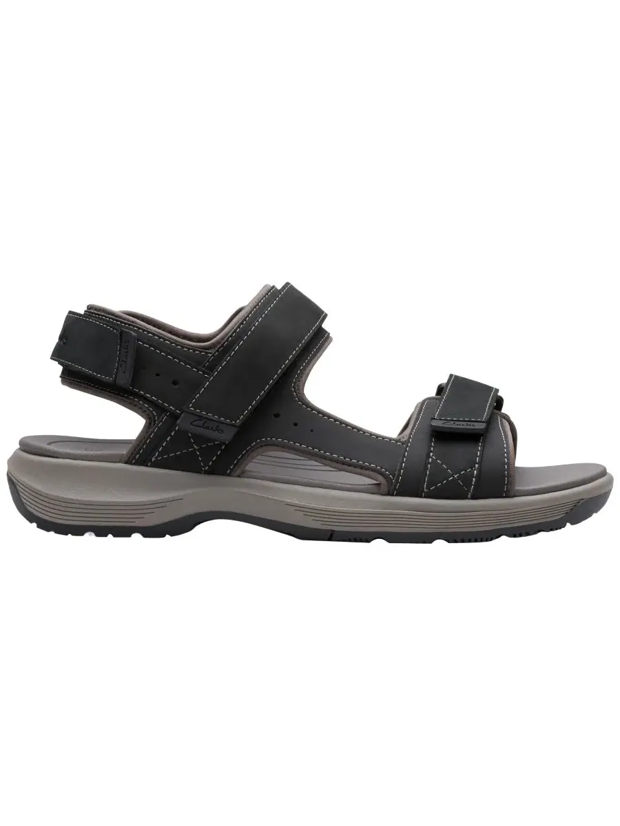 Сандалии мужские Clarks Guideview Trek, кожа — изображение 2 из 6, черный