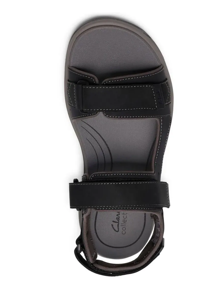 Сандалии мужские Clarks Guideview Trek, кожа — изображение 4 из 6, черный