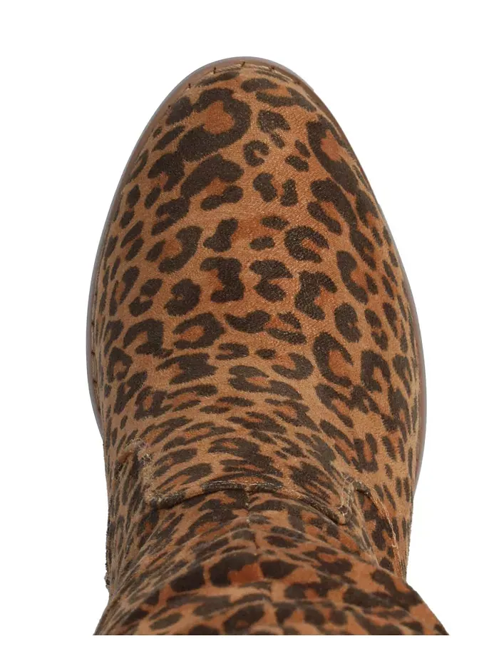 Женские сапоги Kaison Extra Wide Calf до колена со сложным каблуком Journee Collection — изображение 4 из 5, мульти