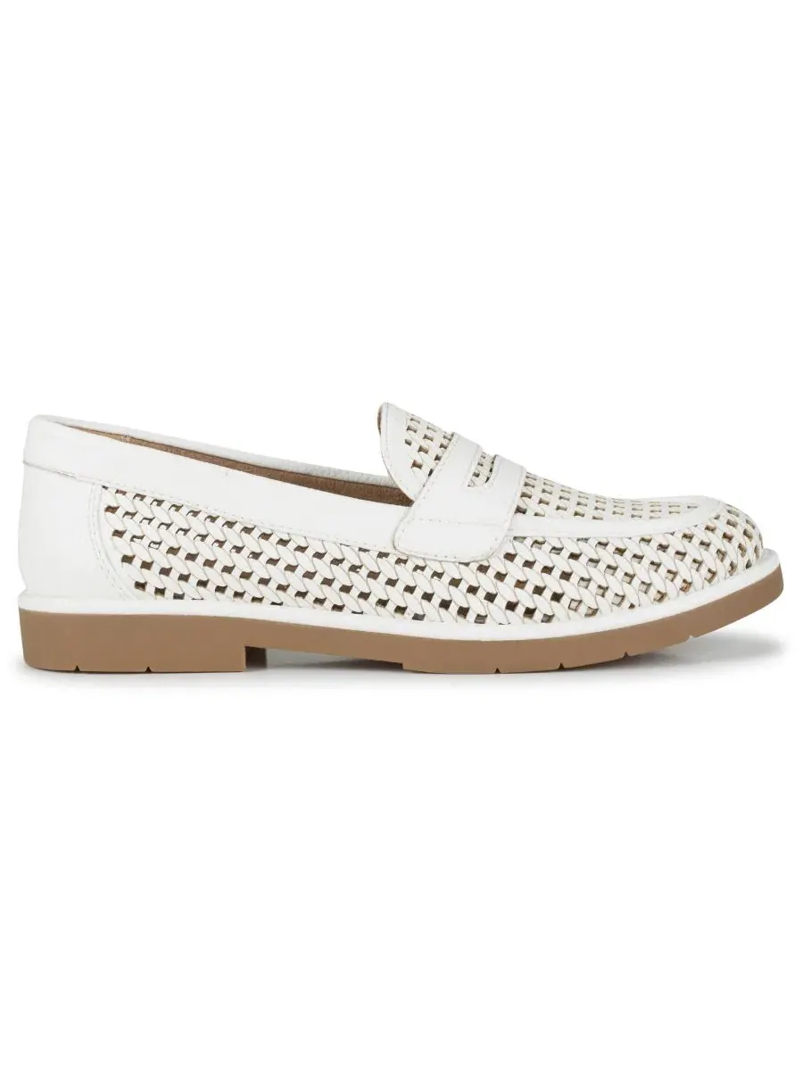 Женские лоферы Calli Woven Slip-On Baretraps — изображение 2 из 5, бежевый