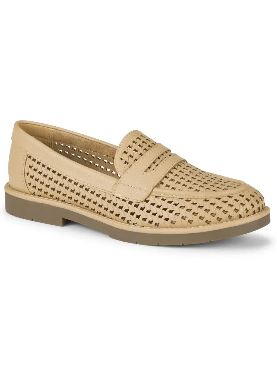 Женские лоферы Calli Woven Slip-On Baretraps — изображение 1 из 5, верблюжий