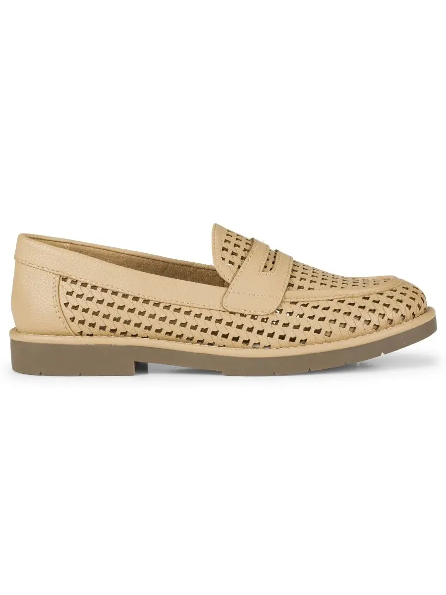 Женские лоферы Calli Woven Slip-On Baretraps — изображение 2 из 5, верблюжий