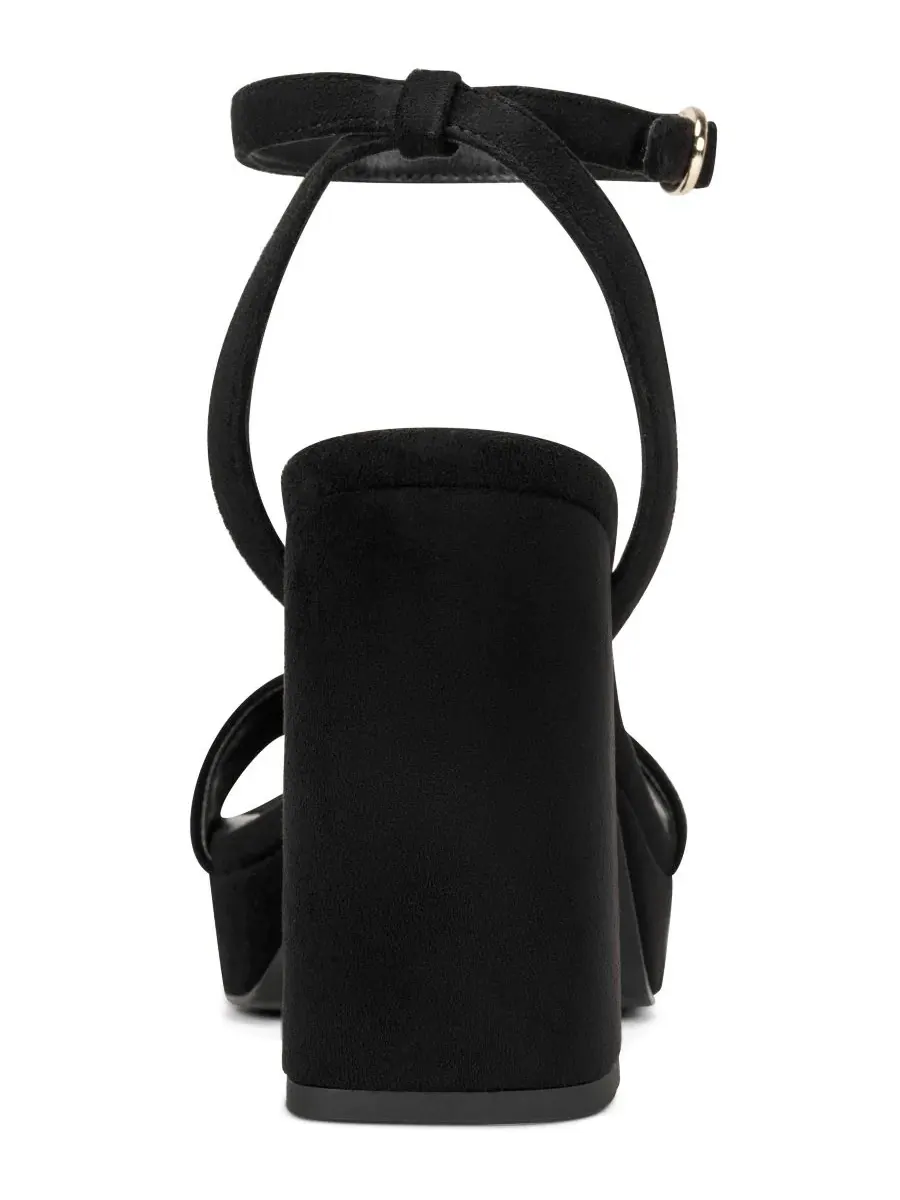 Босоножки на платформе Maleia Platform Ankle Strap KARL LAGERFELD PARIS — изображение 3 из 5, черный