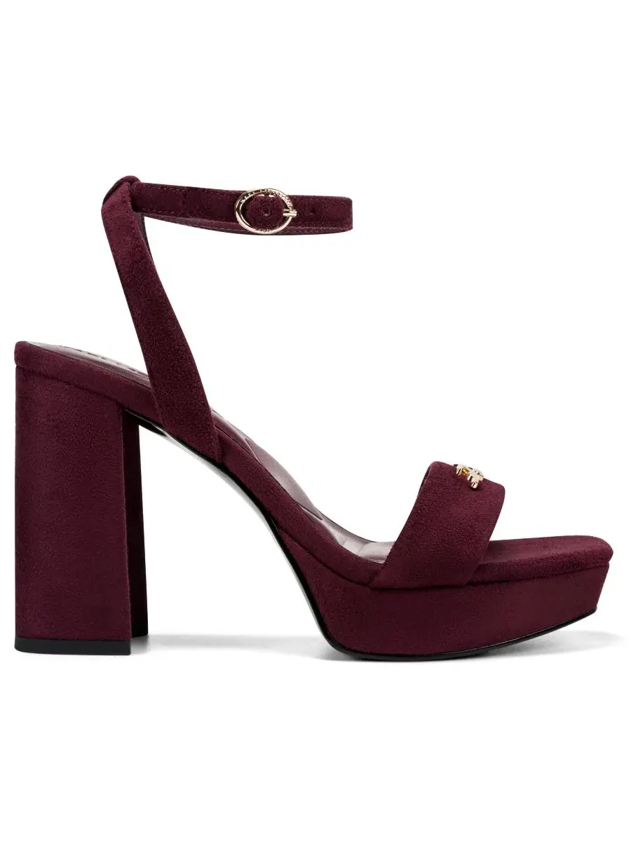 Босоножки на платформе с ремешком на щиколотке Maleia Platform Ankle Strap KARL LAGERFELD PARIS — изображение 2 из 5