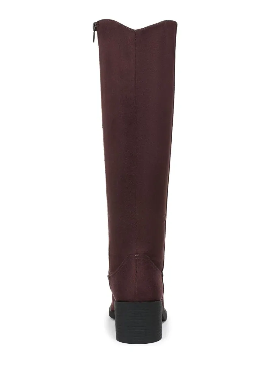 Ботинки женские с молнией Joliet Zipper Tall LifeStride, Chocolate Plum Microfiber — изображение 3 из 5