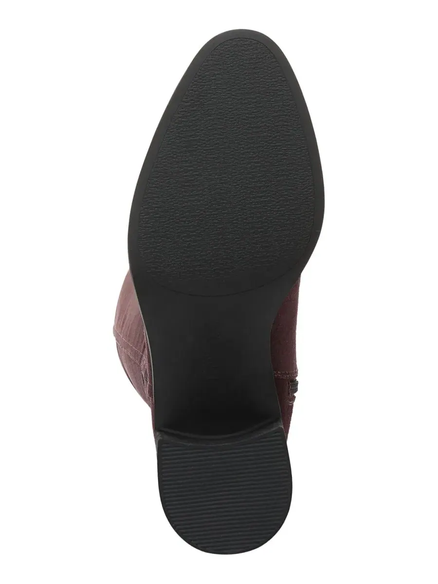 Ботинки женские с молнией Joliet Zipper Tall LifeStride, Chocolate Plum Microfiber — изображение 5 из 5