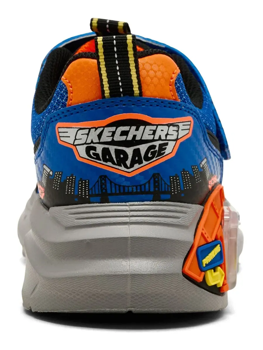 Кроссовки Skechers Little Kids Garage Casual Sneakers — изображение 4 из 6, синий черный