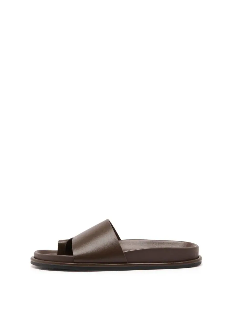 Сандалии Myles Open Round Toe Therapy Australia, Chocolate Smooth Pu — изображение 4 из 5