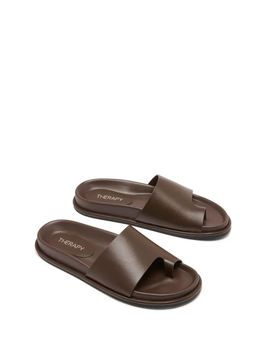 Сандалии Myles Open Round Toe Therapy Australia, Chocolate Smooth Pu — изображение 5 из 5