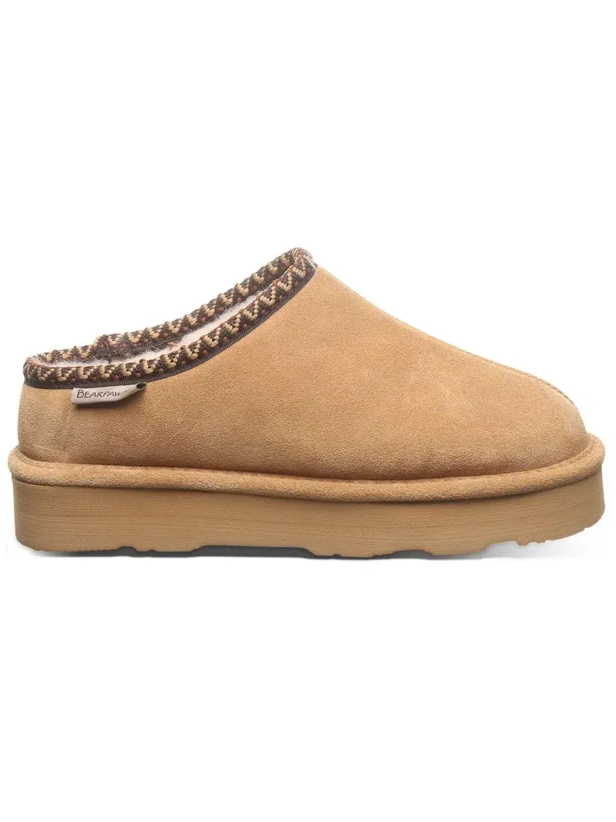 Тапочки-слипоны Martis с шерстяной подкладкой BEARPAW — изображение 2 из 5, кофе со льдом