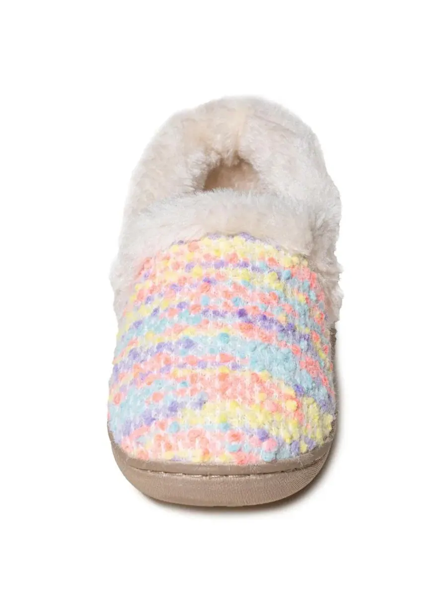Детские тапочки Daina Faux Fur Minnetonka — изображение 4 из 5, мульти