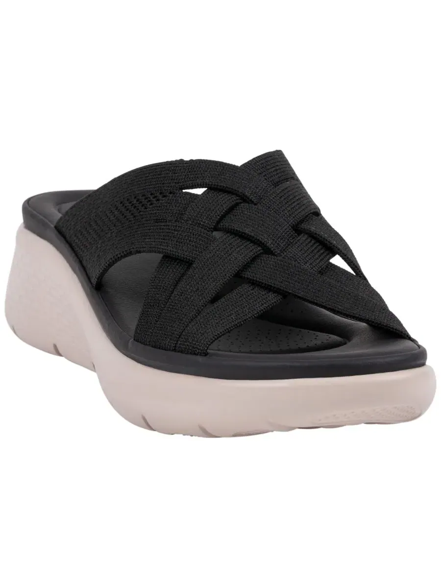 Сандалии Sellena с вязаным верхом GC Shoes — изображение 1 из 5, черный
