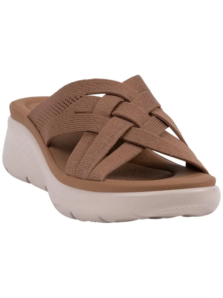 Сандалии-вьетнамки Sellena Knit Strappy Comfort GC Shoes — коричневый