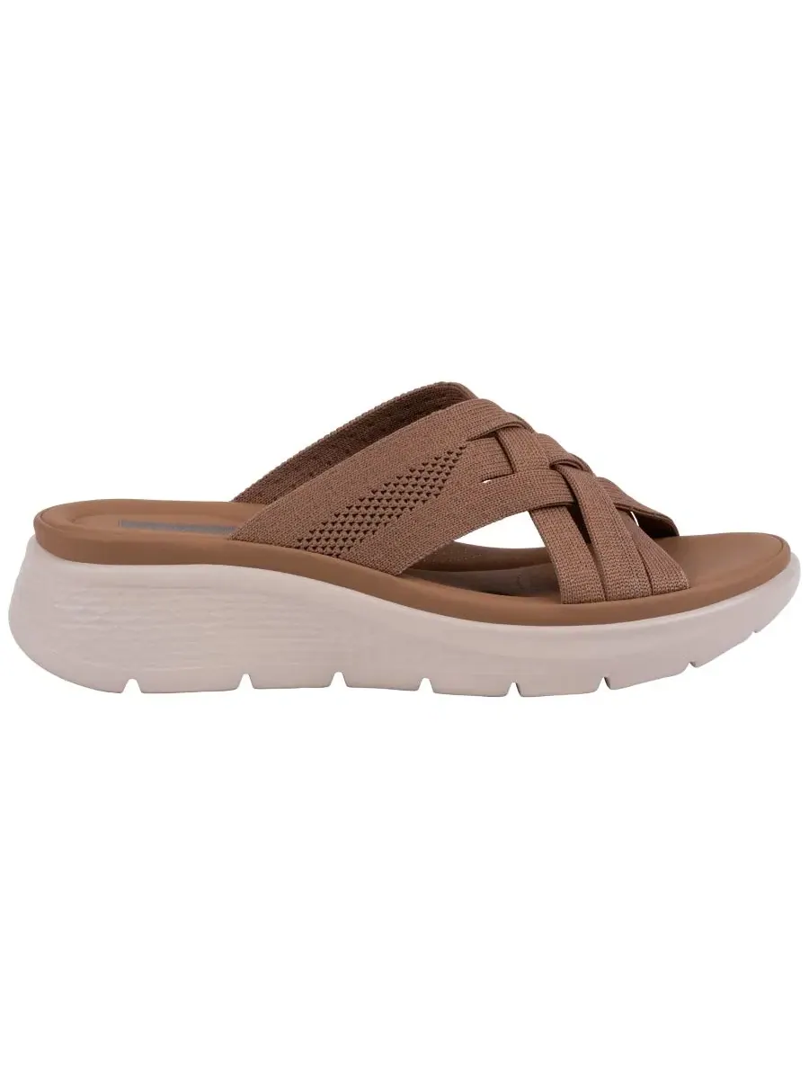 Сандалии-вьетнамки Sellena Knit Strappy Comfort GC Shoes — изображение 2 из 5, коричневый