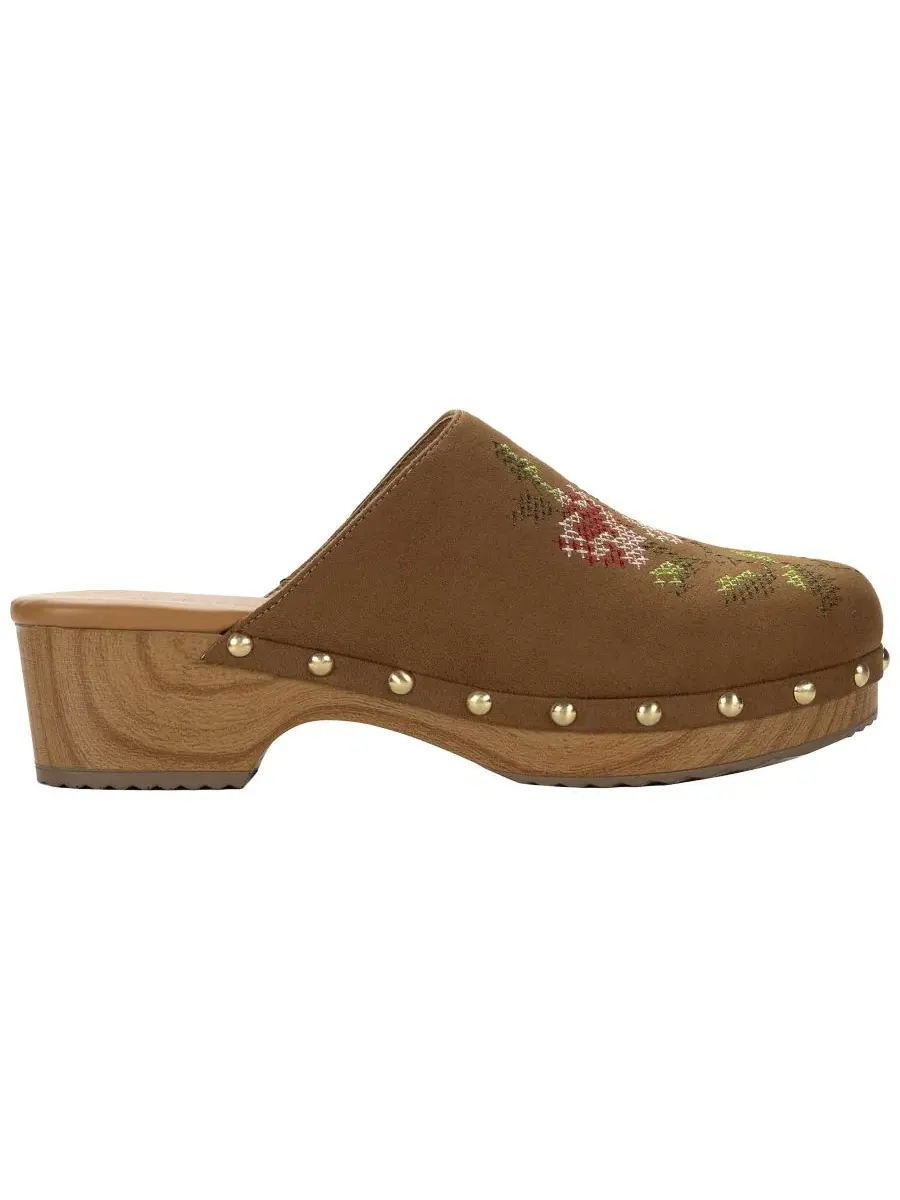 Женские мюли с блочным каблуком, модель Dakotaa Style & Co, Granola Embossed — изображение 2 из 5