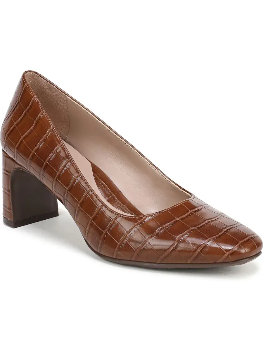 Туфли-лодочки с каблуком-столбиком, модель Yuri Slip-On Naturalizer