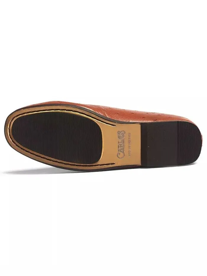 Мужские туфли-лодочки Achilles Mule Slip-On Carlos by Carlos Santana — изображение 3 из 5, бежевый