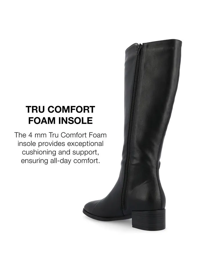 Женские ботинки Devri Tru Comfort из пеноматериала, стандартный наборный каблук с квадратным носком — изображение 8 из 8