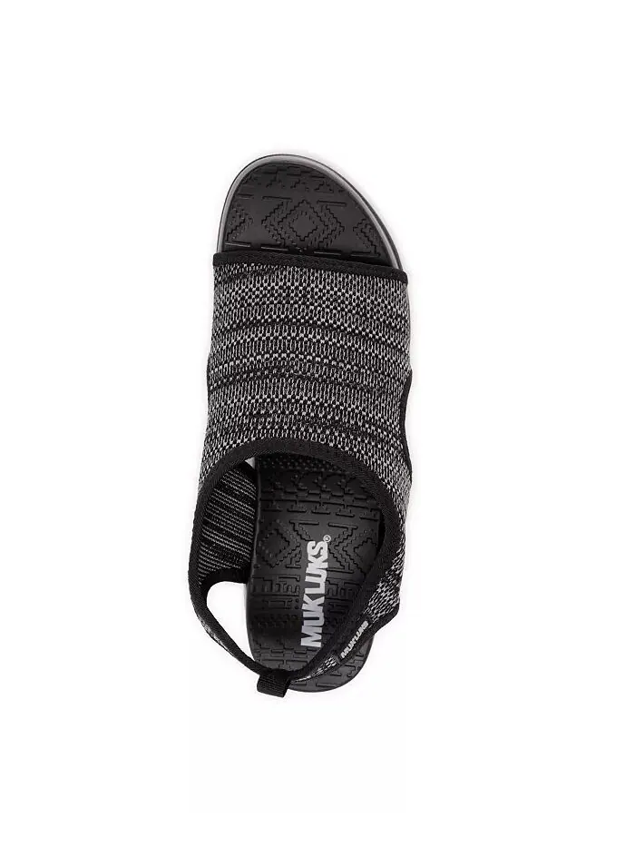 Женские сандалии Zahara MUK LUKS — изображение 4 из 7, черный/белый