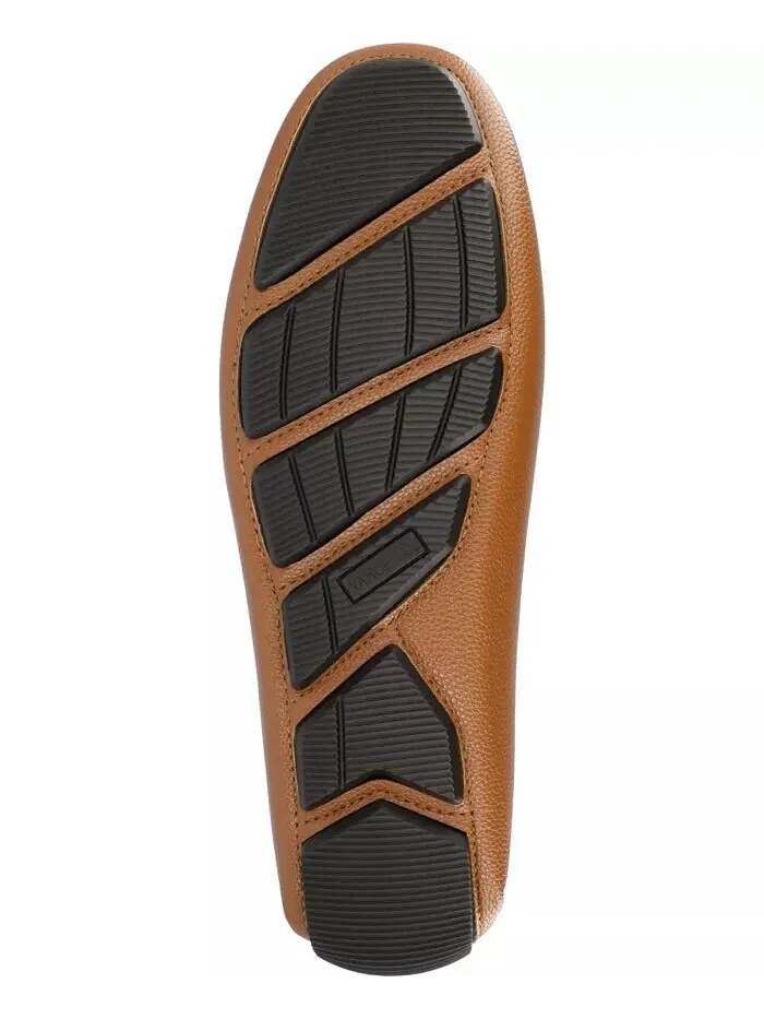 Мужские мокасины без шнуровки Griffin Tru Comfort для вождения из пеноматериала Vance Co. — изображение 5 из 5, коричневый