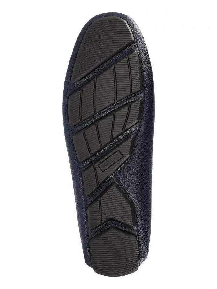 Мужские мокасины без шнуровки Griffin Tru Comfort для вождения из пеноматериала Vance Co. — изображение 5 из 5, синий