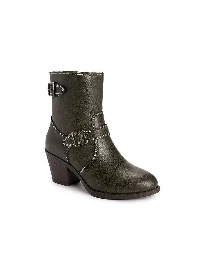 Женские ботинки Yellowstone Yeats MUK LUKS — изображение 1 из 3, темный оливковый