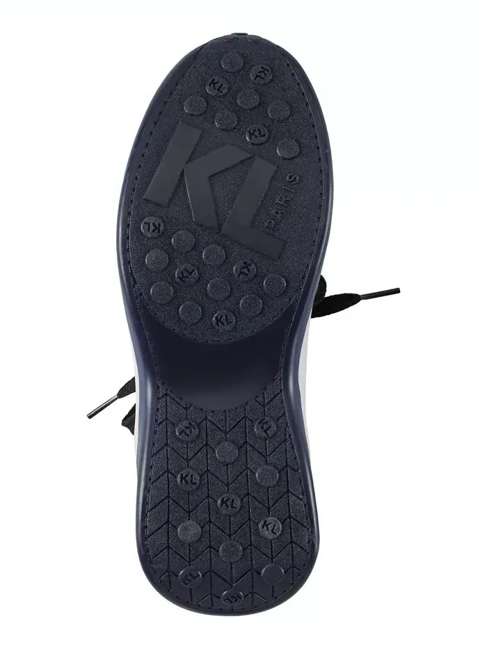 Женские кроссовки Carsyn Lace Up KARL LAGERFELD PARIS — изображение 5 из 5, темно-синий/черный